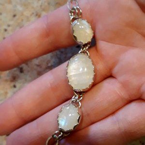 3 Moonstone Bracelet